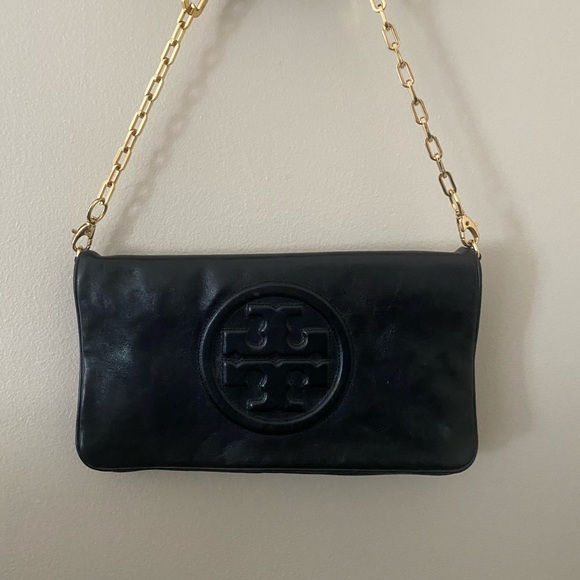 Tory Burch Leather Clutch Bag - Picture 3 of 5